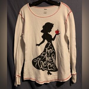 Snow White "Fairest of Them All" Long Sleeve T-shirt by Disney- Girls L